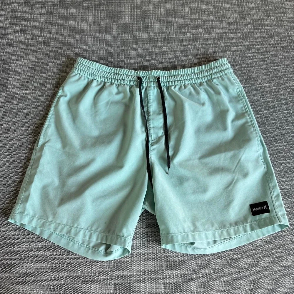 Hurley light blue swim shorts Men's Size M